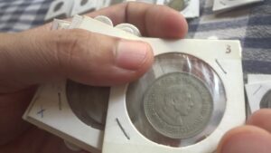Indian coins 1 rupee coin collection from India
