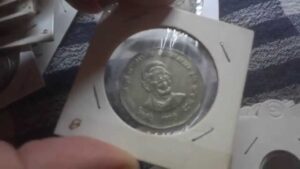 Indian coins 2 rupee coins of India