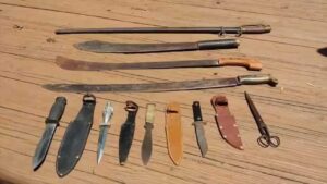 You won’t believe the old military knives, daggers, and swords i just got!