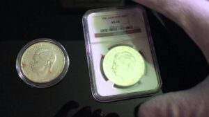 Rare silver coin collection from romania