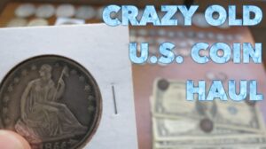 Crazy Old U.S. Silver Coin Haul! Morgans, Large Cents & Barbers, Oh My!