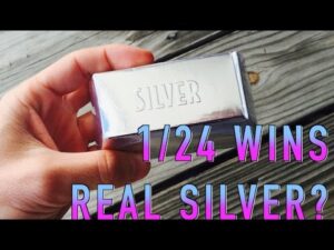Silver “dig it” novelty…did we score real silver??