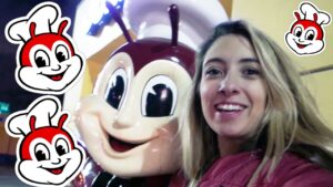 My first time at jollibee los angeles | lauren francesca
