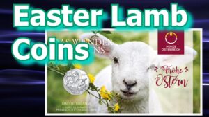 Austrian mint releases easter lamb coins