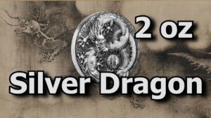 2017 2oz silver dragon coin