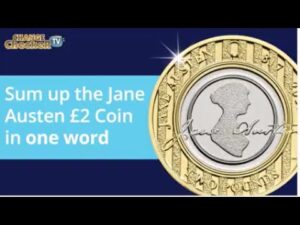 Describe the new brilliant uncirculated jane austen £2 coin in one word?