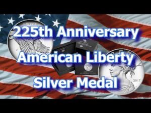 Us mint releases 225th anniversary american liberty silver medals