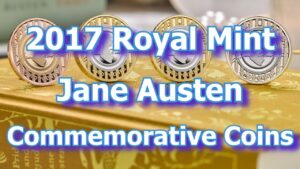 Jane austen remembered by royal mint on new commemorative coins