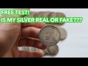 Is your silver coin real or fake? use the ping test!