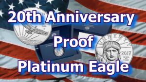 Us mint releases 20th anniversary platinum eagle proof coins