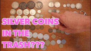 $300+ silver coins saved from the trash???