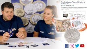 September News – Sir Isaac Newton 50p, New £10 Polymer and a dual dated error!