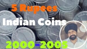 5 Rupees Indian coins from 2000