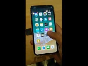 Apple iphone X (Slate grey) at their store