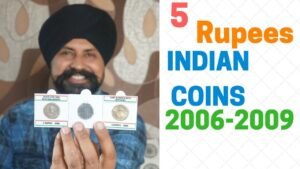 5 Rupees Indian coins from 2006