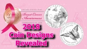 US Mint Unveils 2018 Breast Cancer Awareness Silver and Gold Coin Designs