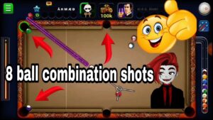 8 ball pool combination shot featuring level 234 by its ahmed trickshots