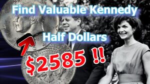 Kennedy half dollars worth money – 1964 doubled reverse variety