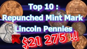 Top 10 repunched mint mark lincoln pennies – pennies worth money list