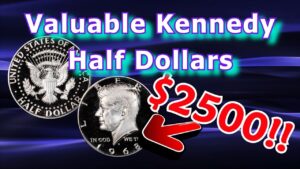 Rare 1968 kennedy half dollar varieties : 1968 s proof half dollar coin worth money