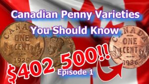 Canadian penny varieties worth money ep.1 – 1929, 1936 dot penny – canadian pennies to look for