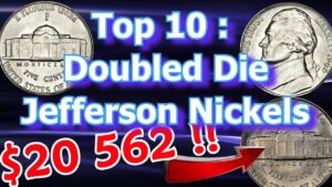 Top 10 jefferson nickel doubled die varieties list worth money
