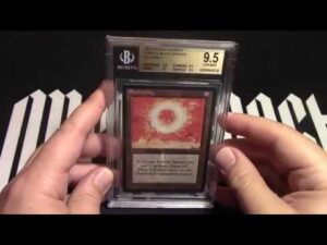 Mtg sol ring german revised bgs 9.5 cent 9.5 corn 9.5 edges 9 surface 9.5