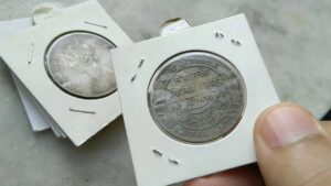 Bikaner (bikanir) princely state silver coins, queen victoria bust