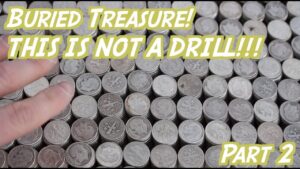 Epic haul of buried silver coins! part 2