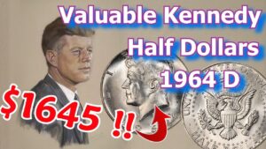 Valuable 1964 kennedy half dollar varieties worth money
