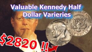 Valuable kennedy half dollars worth money – 1982 no fg variety coin