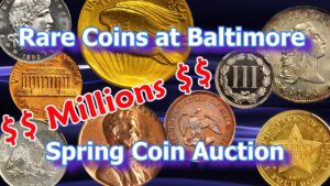 Rare coins worth millions sold at baltimore coin auction