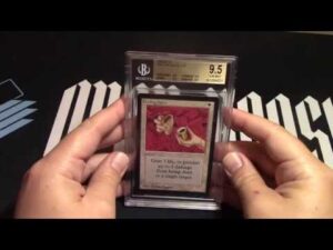 Mtg beta healing salve quad 9.5 up for auction!