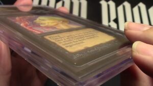Mtg beta sengir vampire bgs 9.5 up for auction! the ultimate vampire!