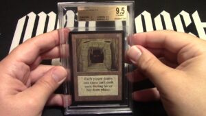 Mtg beta howling mine bgs 9.5 up for auction! how doesn’t want it!