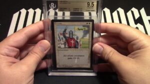 Mtg beta crusade bgs 9.5 up for auction!!