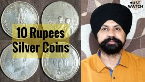 10 rupees silver commemorative coins