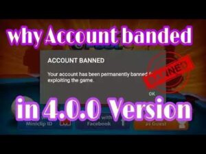 Why account banned in new 4.0.0 version 8 ball pool must watch video