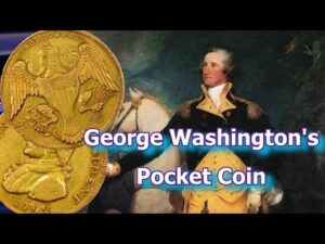 George washington’s 1792 washington president gold eagle pocket coin