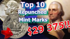 Top 10 repunched mint mark washington quarter varieties worth money