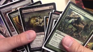 New phyrexia card lot opened from box on openboosters!