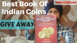 Best book of indian coins + giveaway | new channel announcement