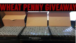 Wheat penny giveaway. coin roll hunting pennies