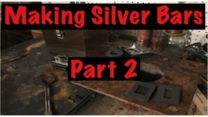 Melting .999 Fine Silver Part 2. Pouring Silver Bars