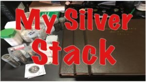 Amazing Silver Stack . Rounds, American Eagles, Silver Bullion.