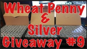 Coin Roll Hunting Pennies, Wheat Penny and Silver Giveaway #9