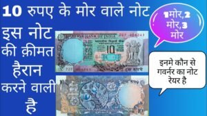 OLD 10 RUPEES PEACOCK NOTE VALUE || 10 रुपए के मोर वाले नोट