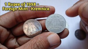 1998 or 2000 One rupee Coin value? detail information mint wise # iconic india