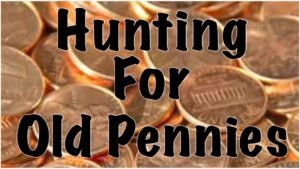 Coin Roll Hunting Pennies. Looking For Old Wheat Pennies.