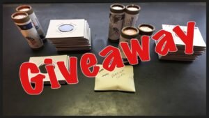 Coin Roll Hunting Pennies, Wheat Penny and Indian Head Giveaway #13